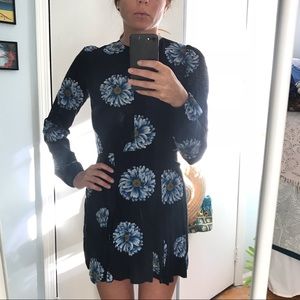 Reformation Floral Printed Mini Dress